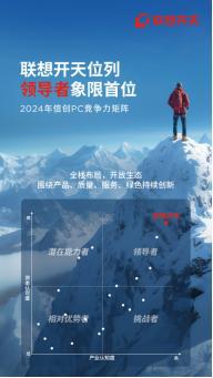 联想开天位居领导者象限首位打造信创PC领域全能型选手(图1)